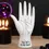 Thumbnail: White Ceramic Palmistry Hand Ornament