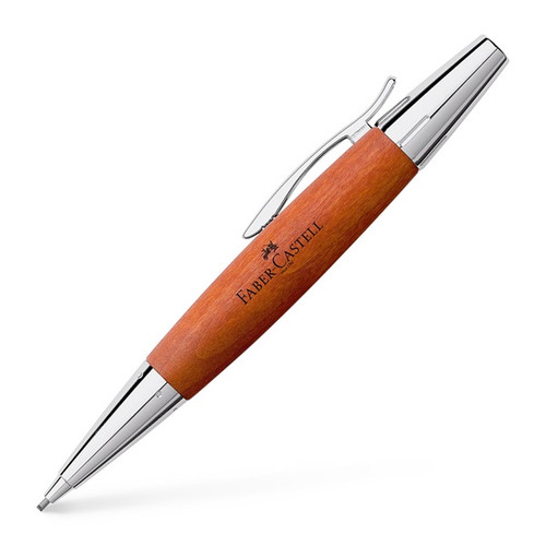 Faber-Castell e-motion Pearwood Brown Propelling Pencil | shopfory