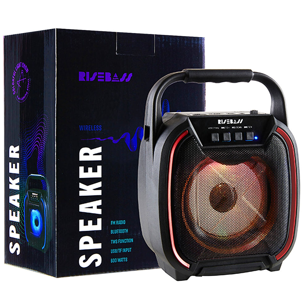 Thumbnail: 8" 600 watt Speaker - Portable Wireless Bluetooth Speaker with TWS Function