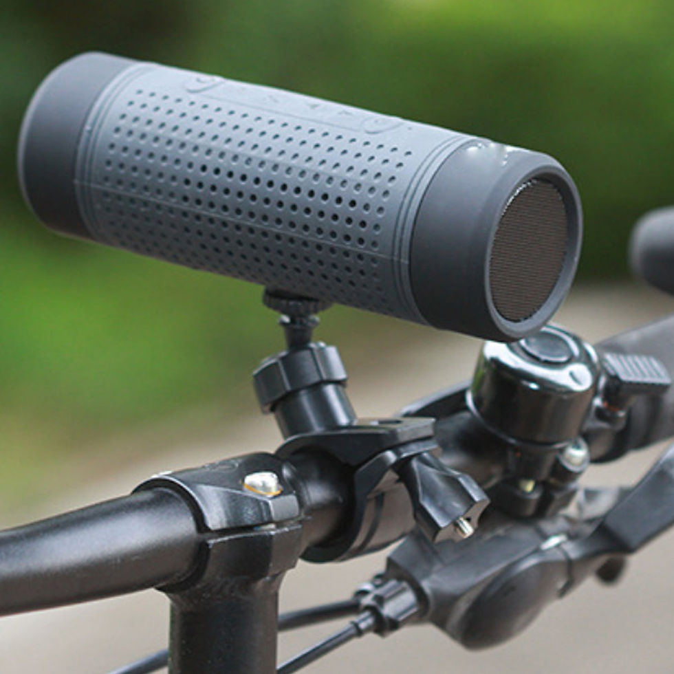 Thumbnail: Bike Speaker and Light With Bluetooth Speaker