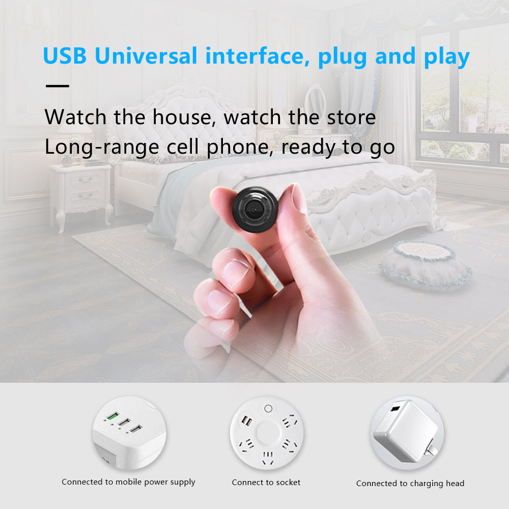 1080P WiFi Mini Security Camera