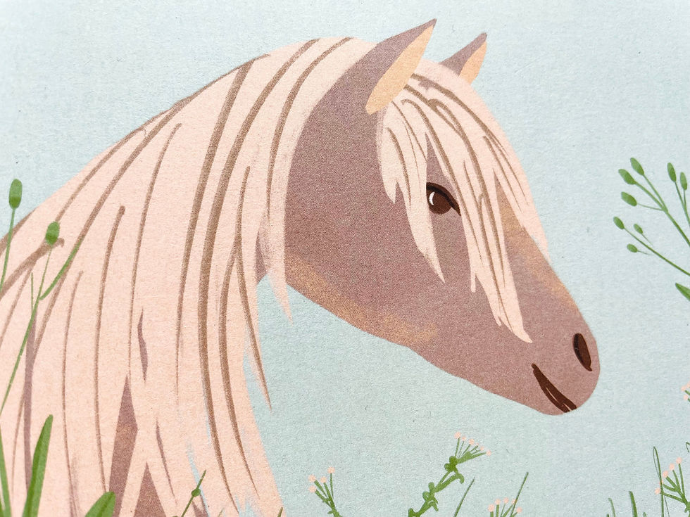 Miniaturbild: Klappkarte "Pferd"