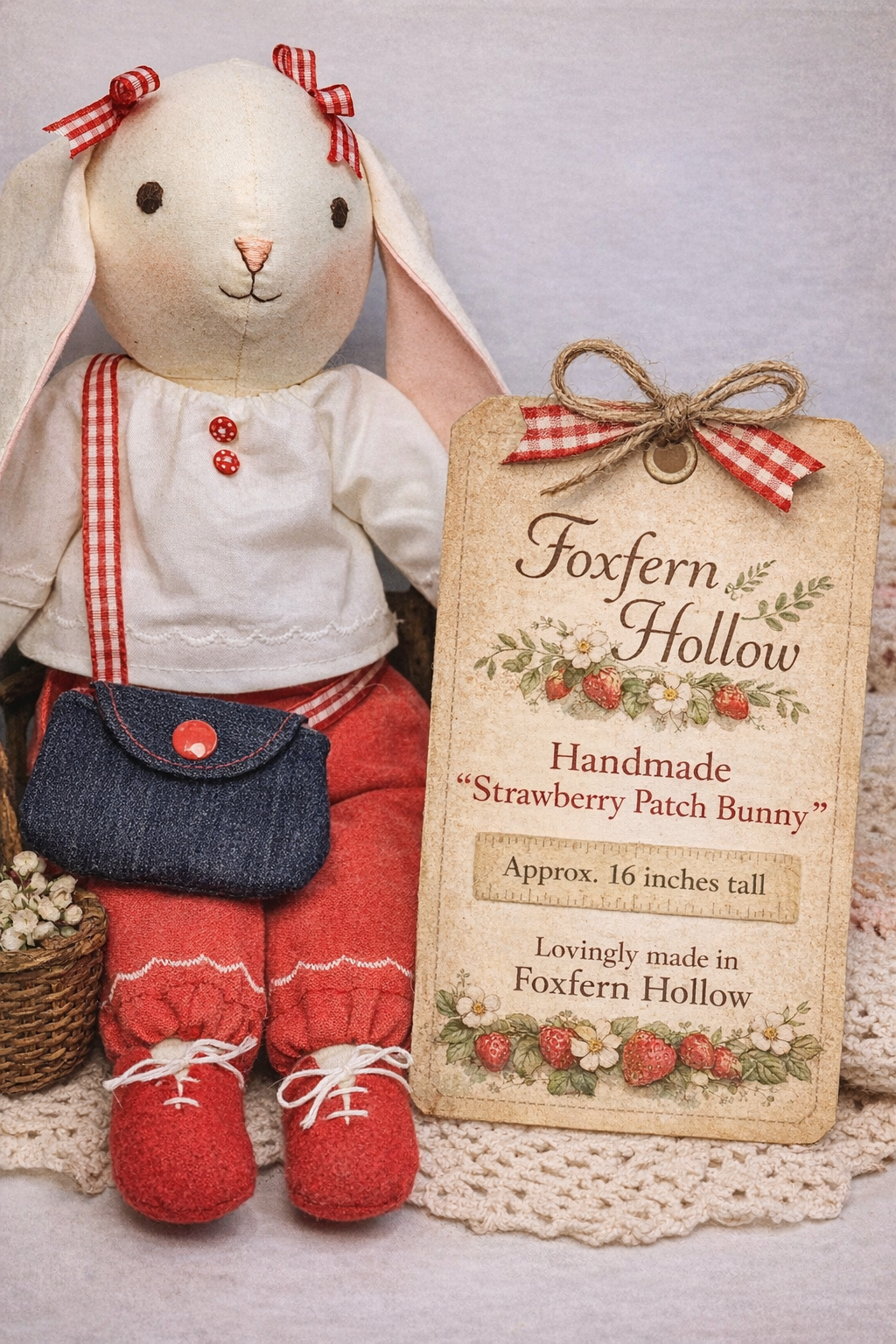 Strawberry Patch Bunny