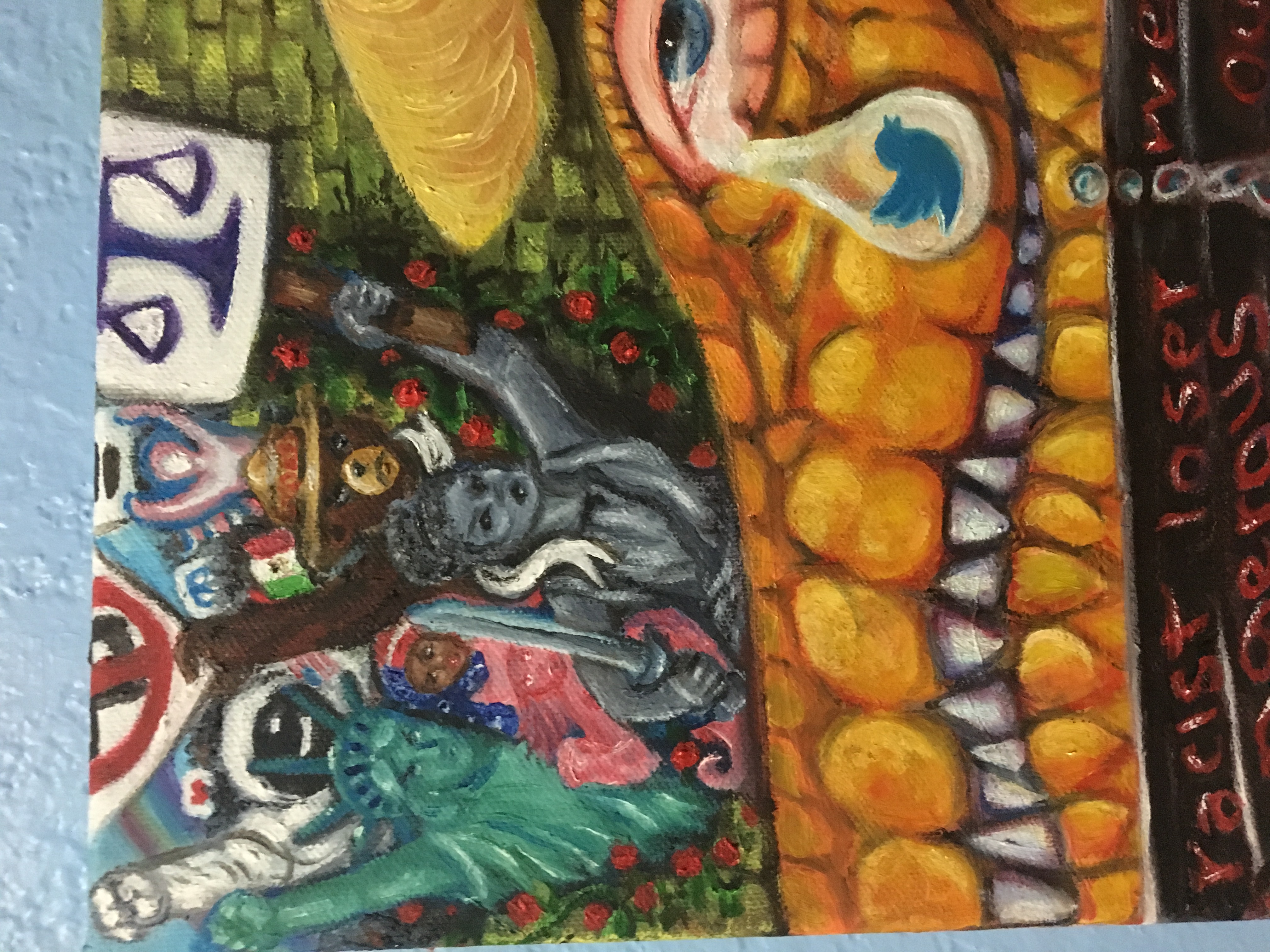 Crocodile Tears -close up
