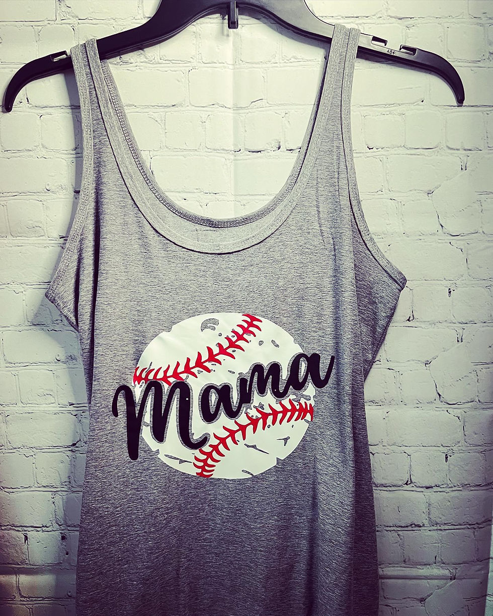 Thumbnail: Mama Baseball Tank/Tee
