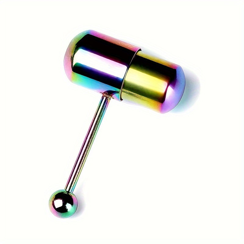 Vibrating Tongue Nails Stainless Steel Plated Perforated Jewelry, Vibrating Tong
1/7
