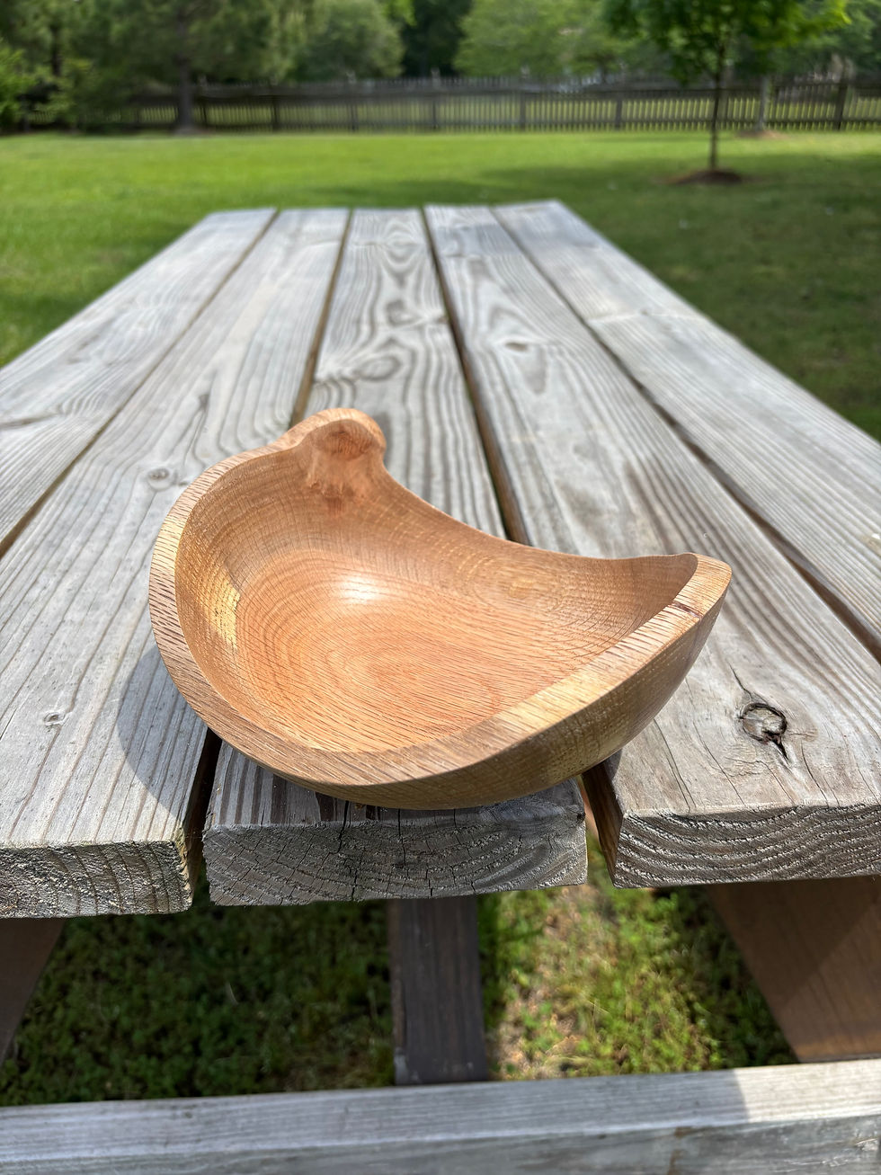 Thumbnail: 8 x 3 Oak Bowl
