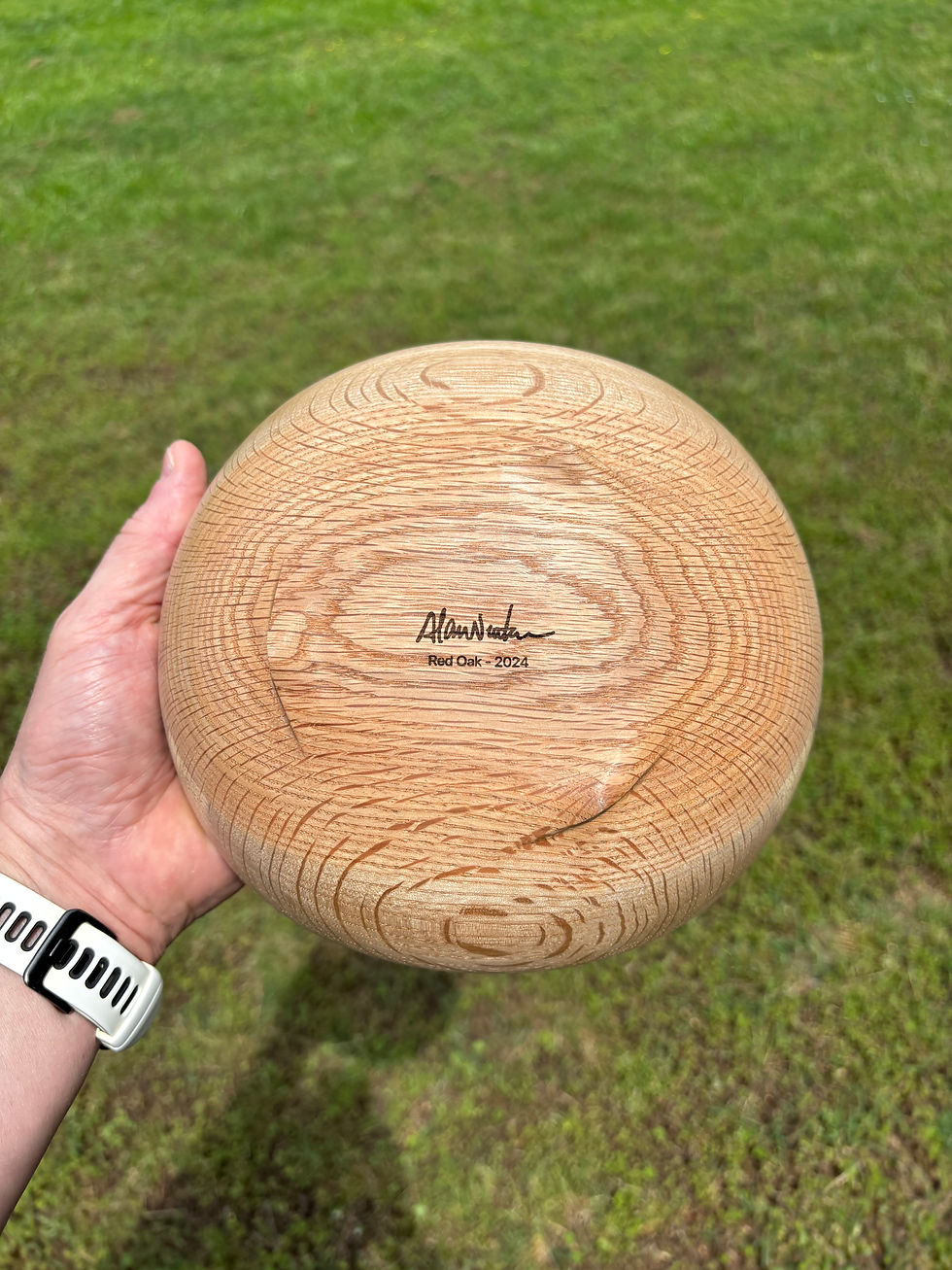 Thumbnail: 8 x 3 Oak Bowl