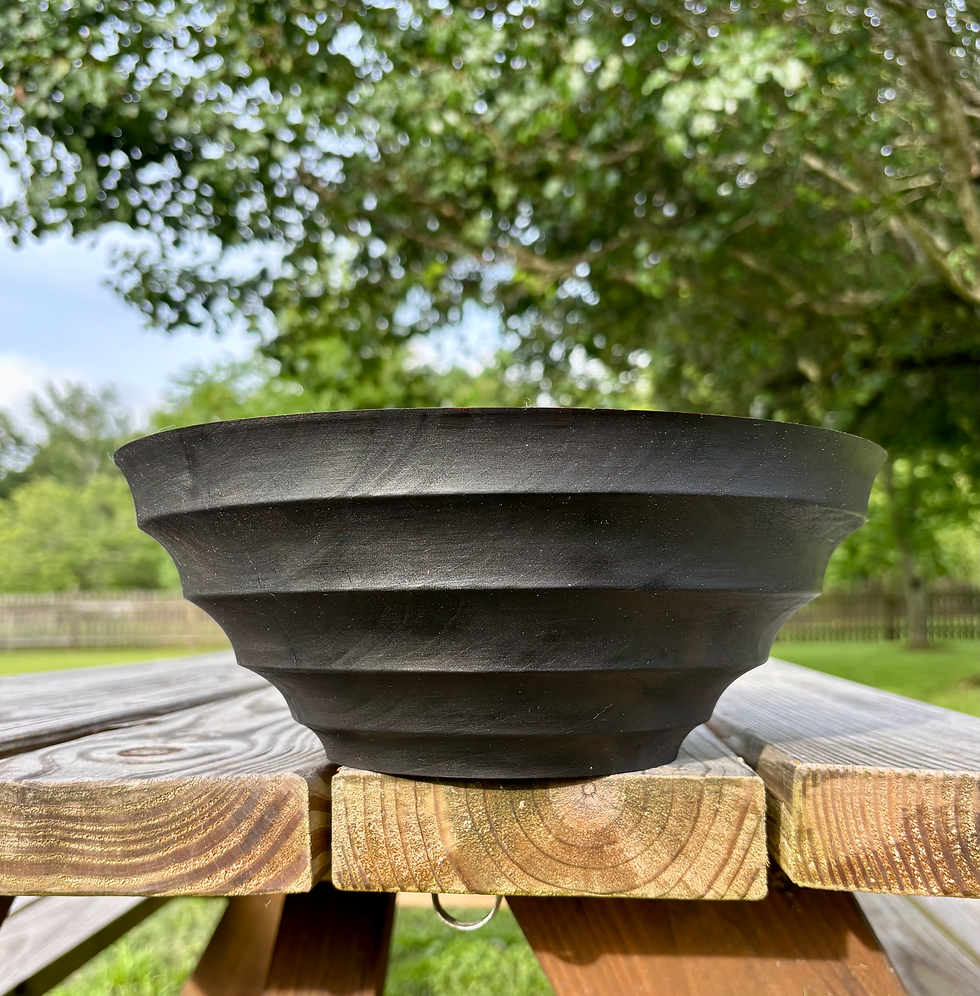 11 x 4 Burned Maple Bowl