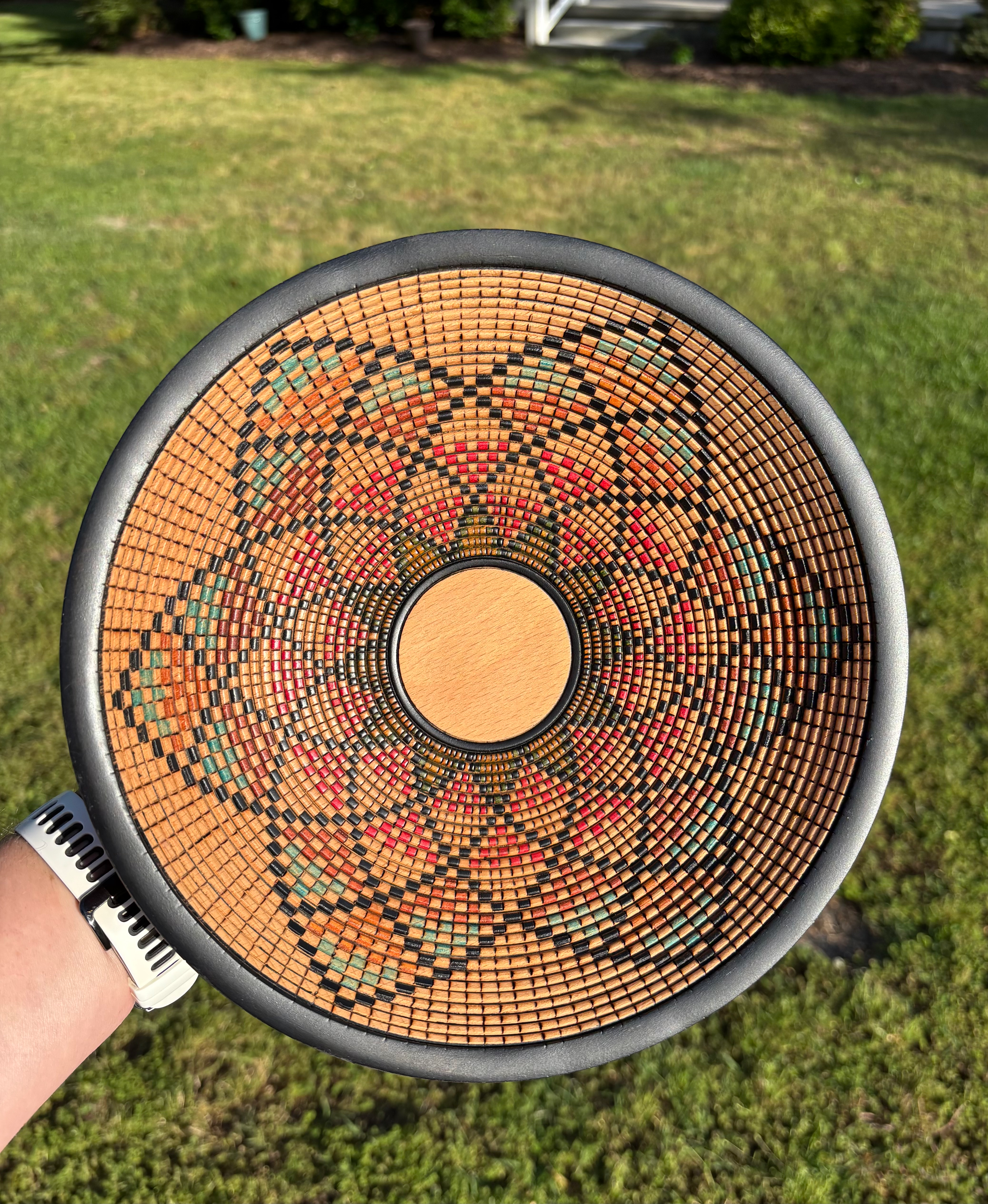 9.5 x 2.5 Basketweave Bowl