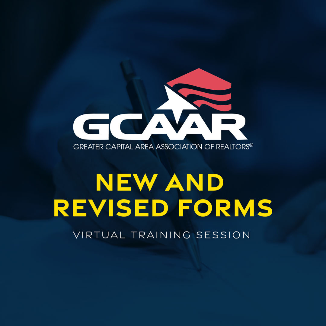 GCAAR New & Revised Forms Training FCAR