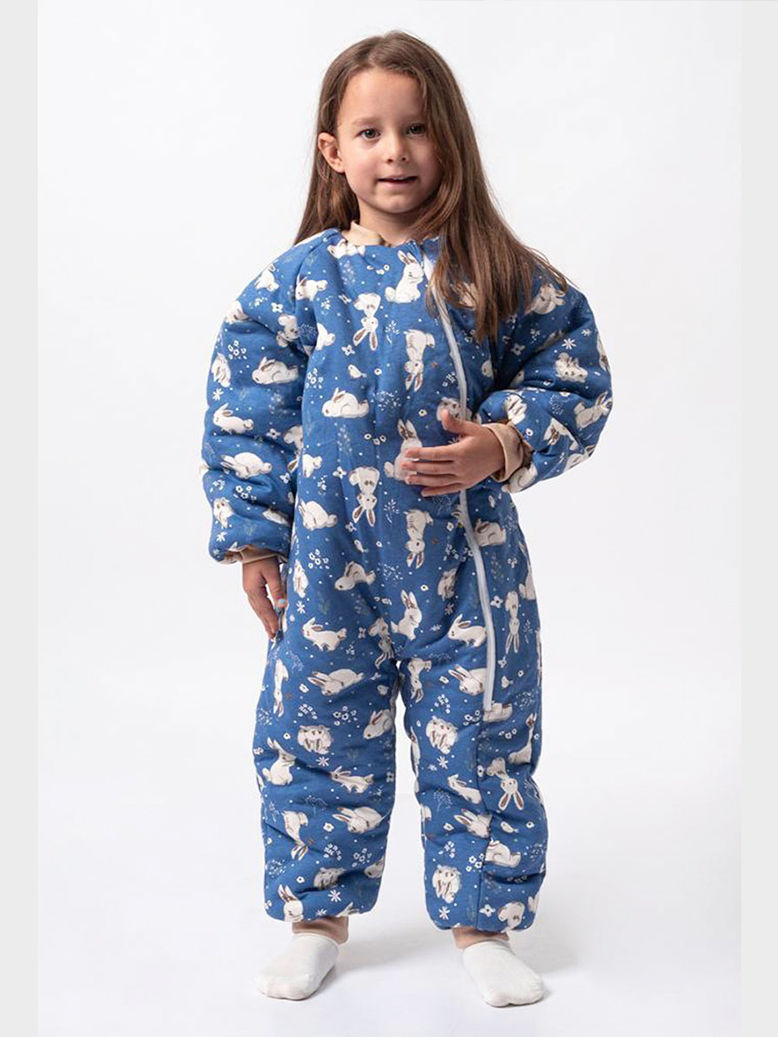 ÇOCUK UNISEX 2-3-4-5-6-7 YAŞ ANIMALS UYKU TULUMU 2.5 TOG