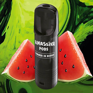 Al Massiva Pod - Sommer in Beirut (Wassermelone, Ice) - 17mg - 2er Set