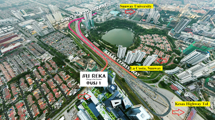 UReka Usj 1, Sunway , Subang Jaya, Dual