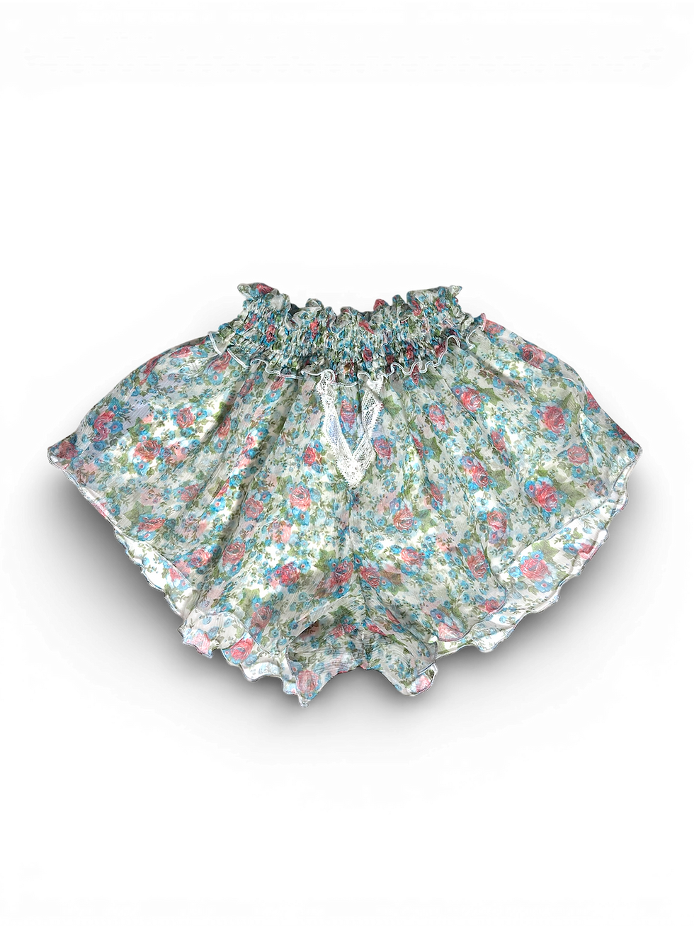 Shorty nuit  La Partisienne mousseline de soie fabriqué à Paris