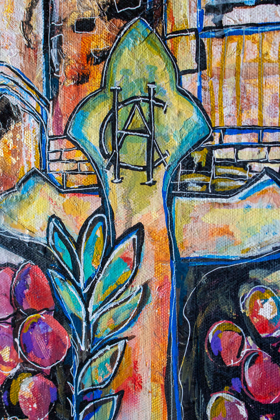 Thumbnail: Award Winning "INSIDE THE GLASS" 2023 Official Holy Cross Abbey 16x20 Painting