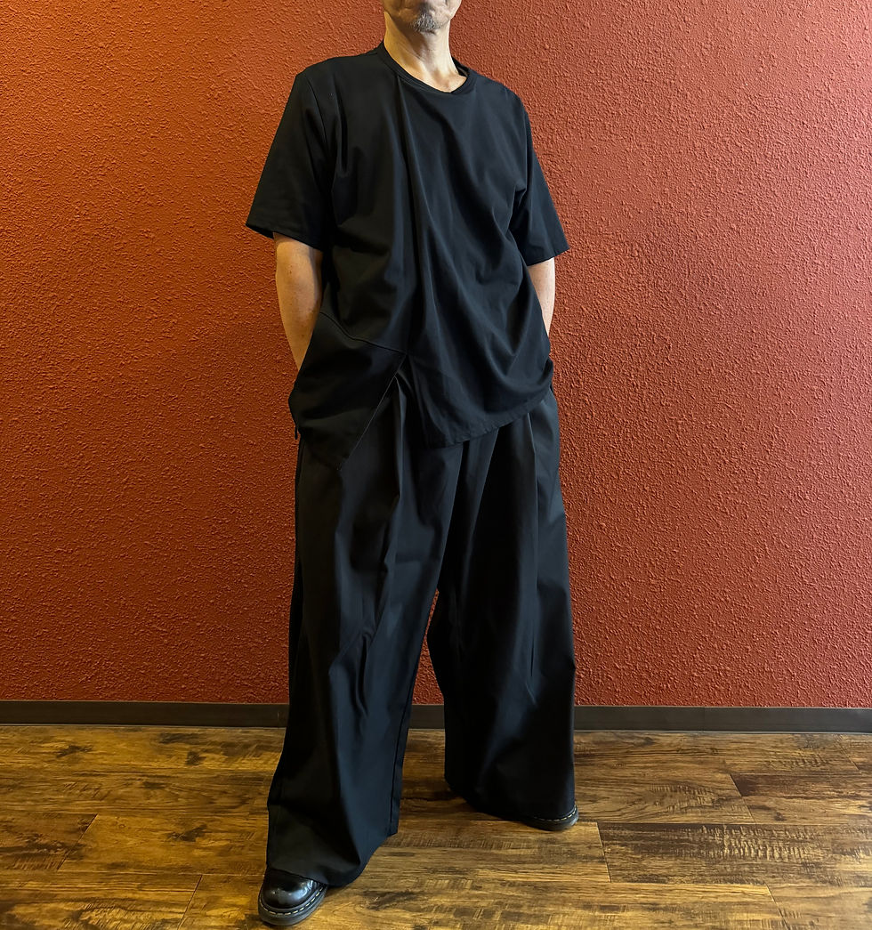 サムネイル： 理美容師のためのアパレルブランド　C0撥水機能付きワイドパンツ