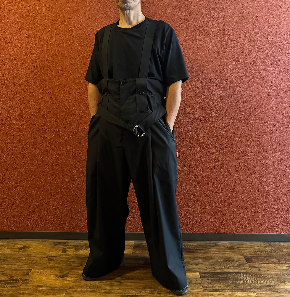 サムネイル： 理美容師のためのアパレルブランド　C0撥水機能付きワイドパンツ