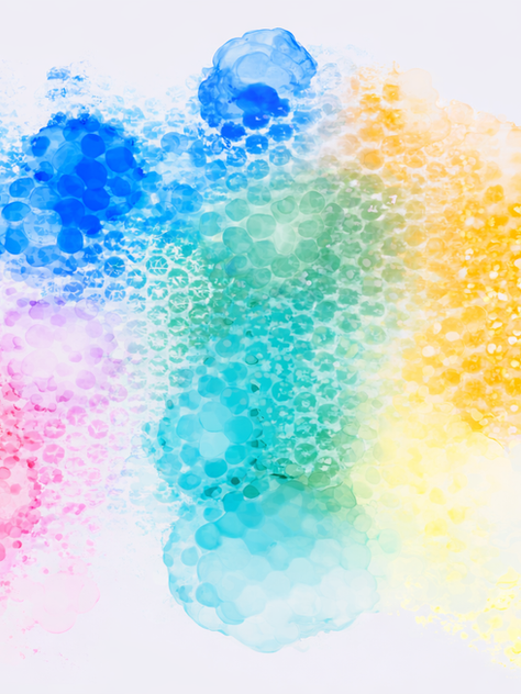 インクアートで描かれた絵