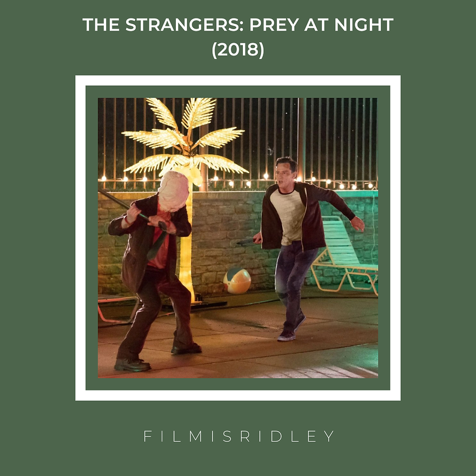 The Strangers: Prey At Night (2018) Dir: Johannes Roberts