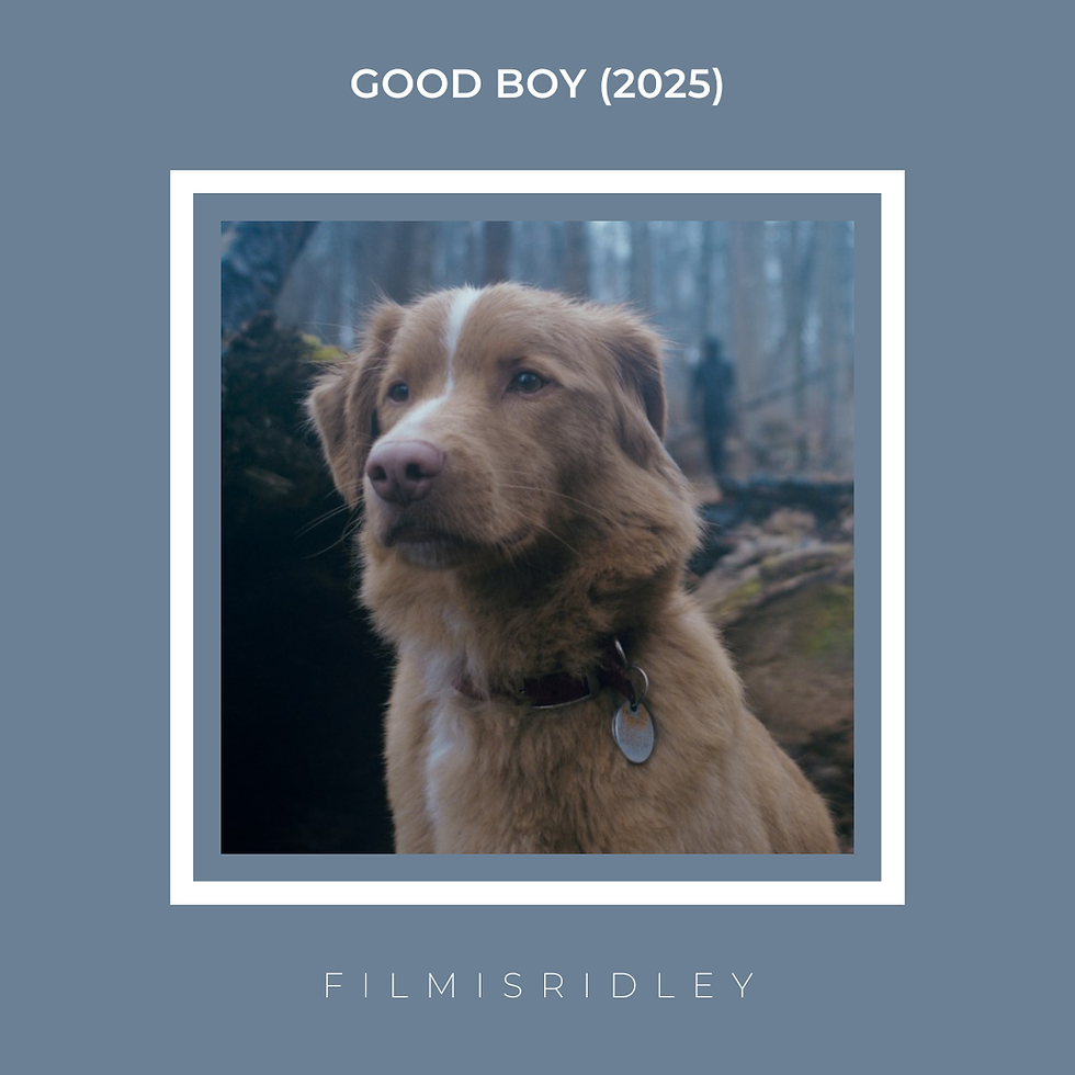 Good Boy (2025) Dir: Ben Leonberg