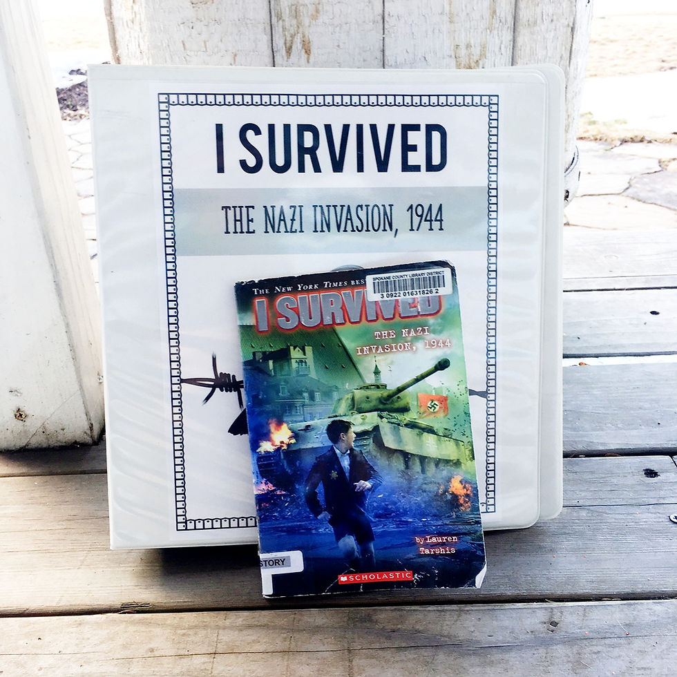 I Survived the Nazi Invasion, 1944 Comprehensive Book Study