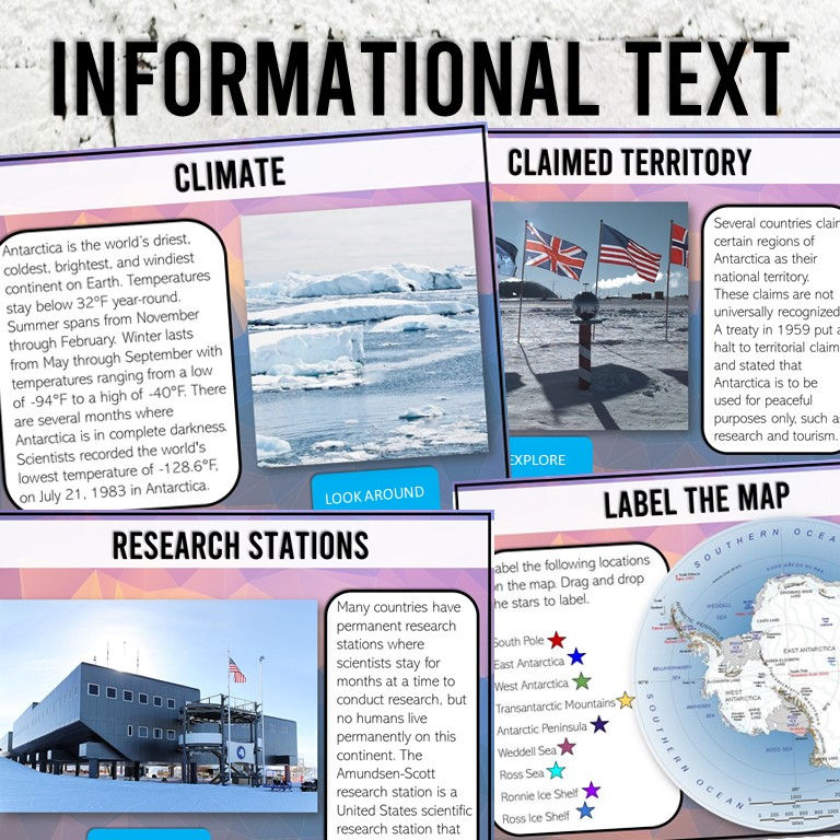 Thumbnail: Antarctica Virtual Field Trip