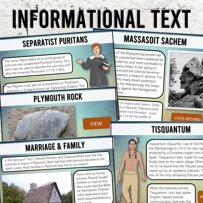 Ready to go Google Slides about Plymouth Colony