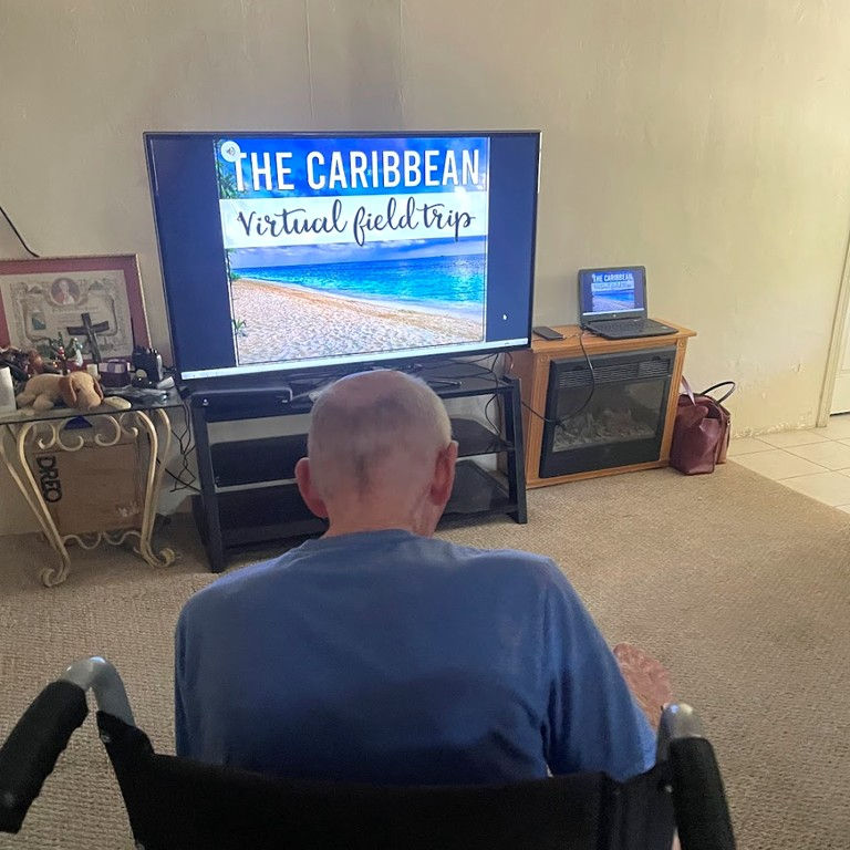 Armchair Travel for Senior Citizens or Older Adults