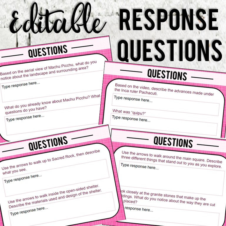 Virtual Field Trip using Google Earth with Questions