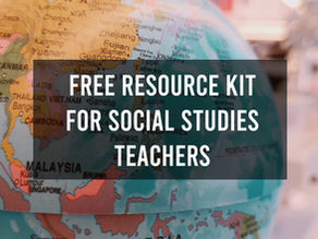 A Free Resource Kit for New Social Studies Teachers