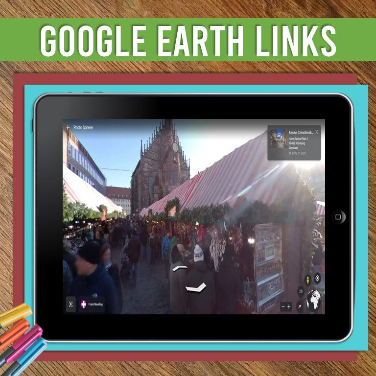 Thumbnail: Winter Holidays Around the World Virtual Scavenger Hunt (Google Earth)