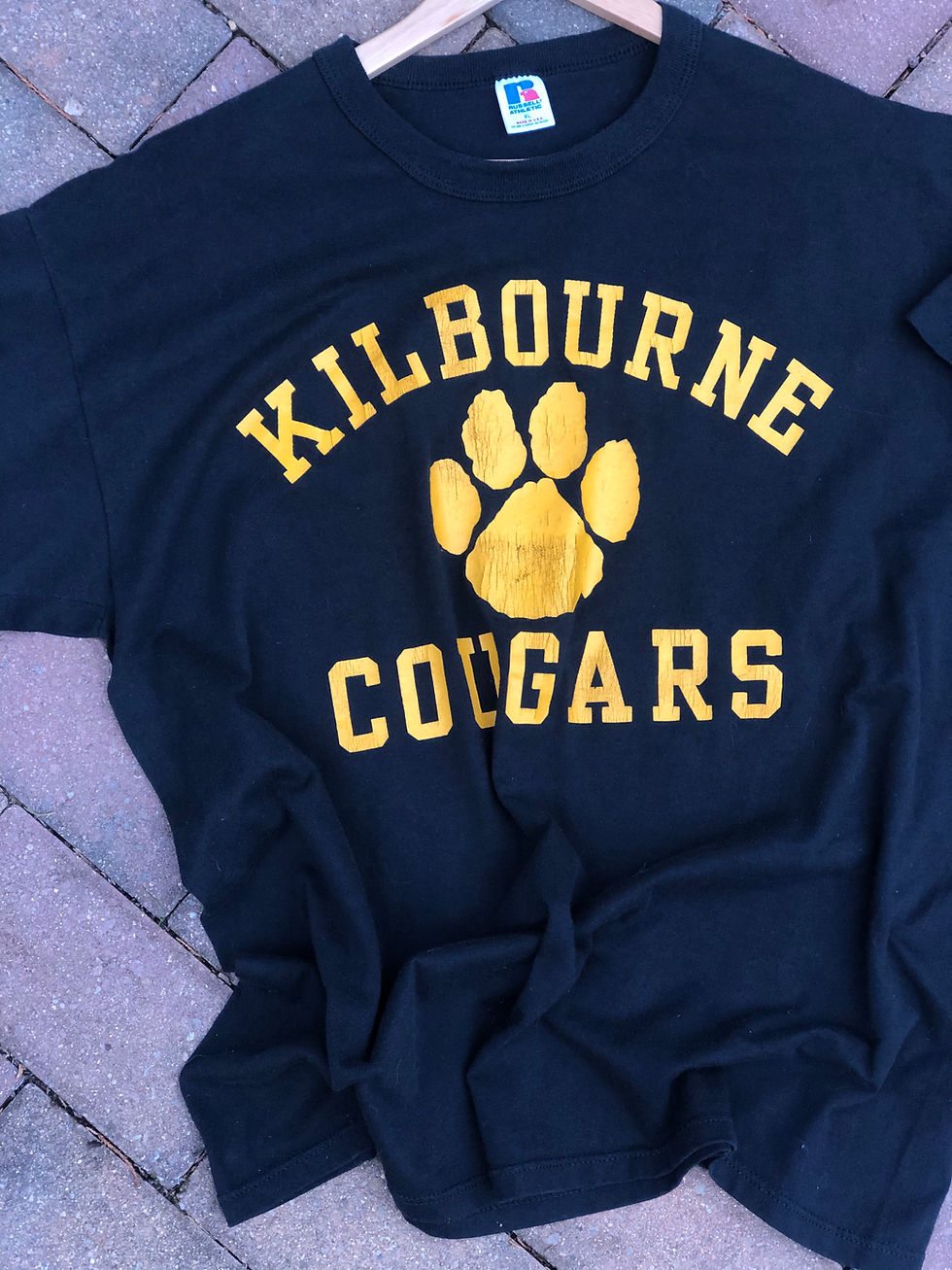 Kilbourne Cougars vintage tee