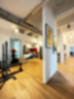 Trainingsraum und Flur