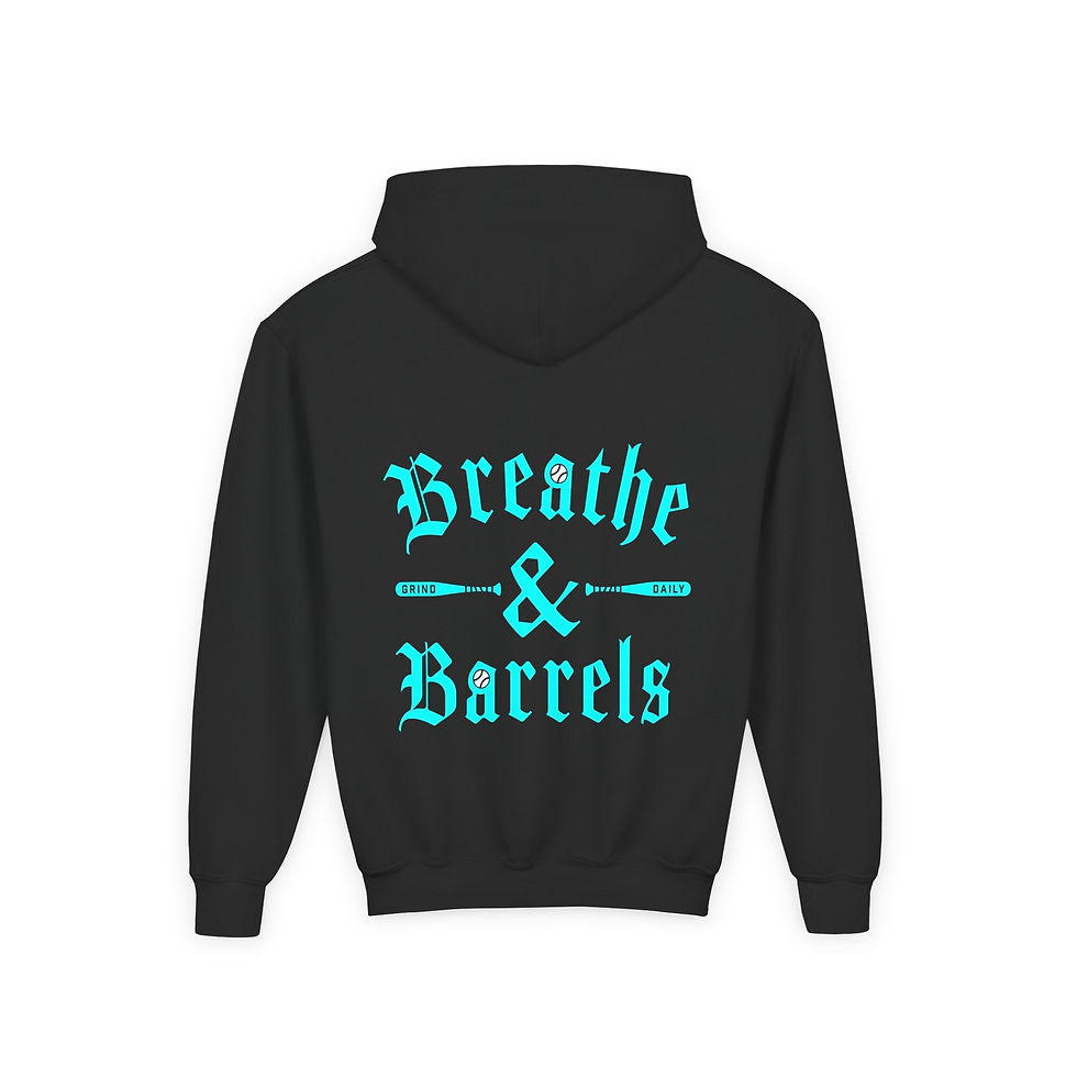 Thumbnail: Breathe & Barrel Hoodie - Youth 