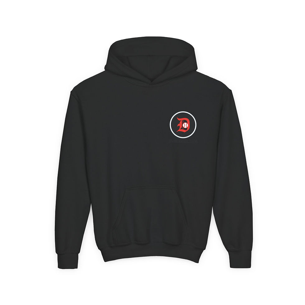 Thumbnail: Youth Heavy Blend Hooded Sweatshirt