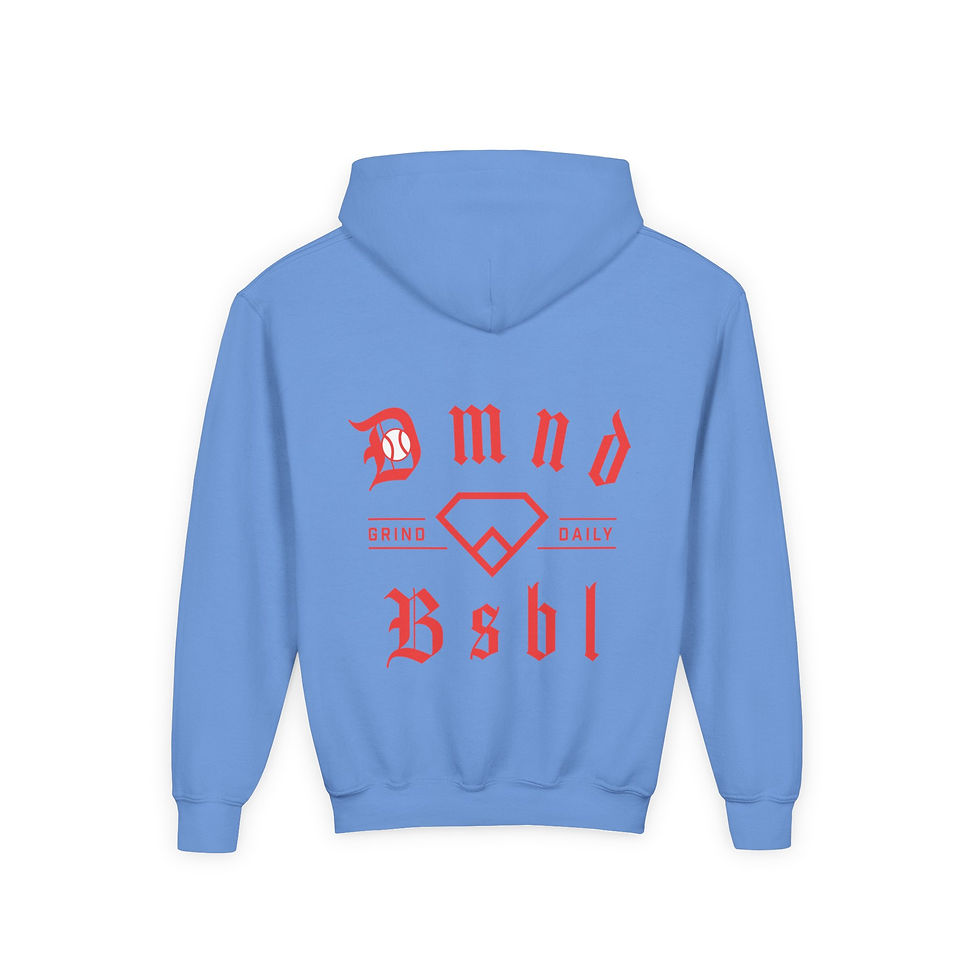 Thumbnail: Youth Heavy Blend Hooded Sweatshirt