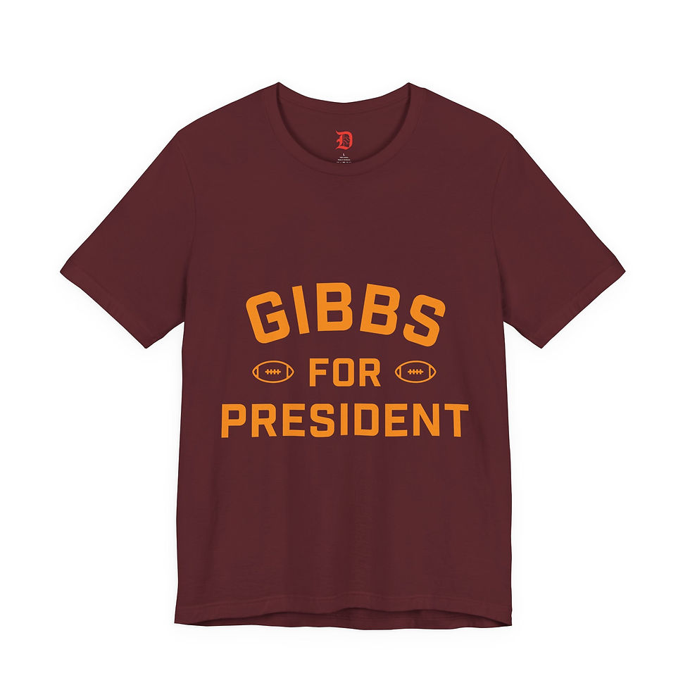 Thumbnail: Joe Gibbs For President Shirt