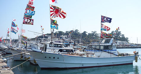 壱岐東部漁協　大漁旗