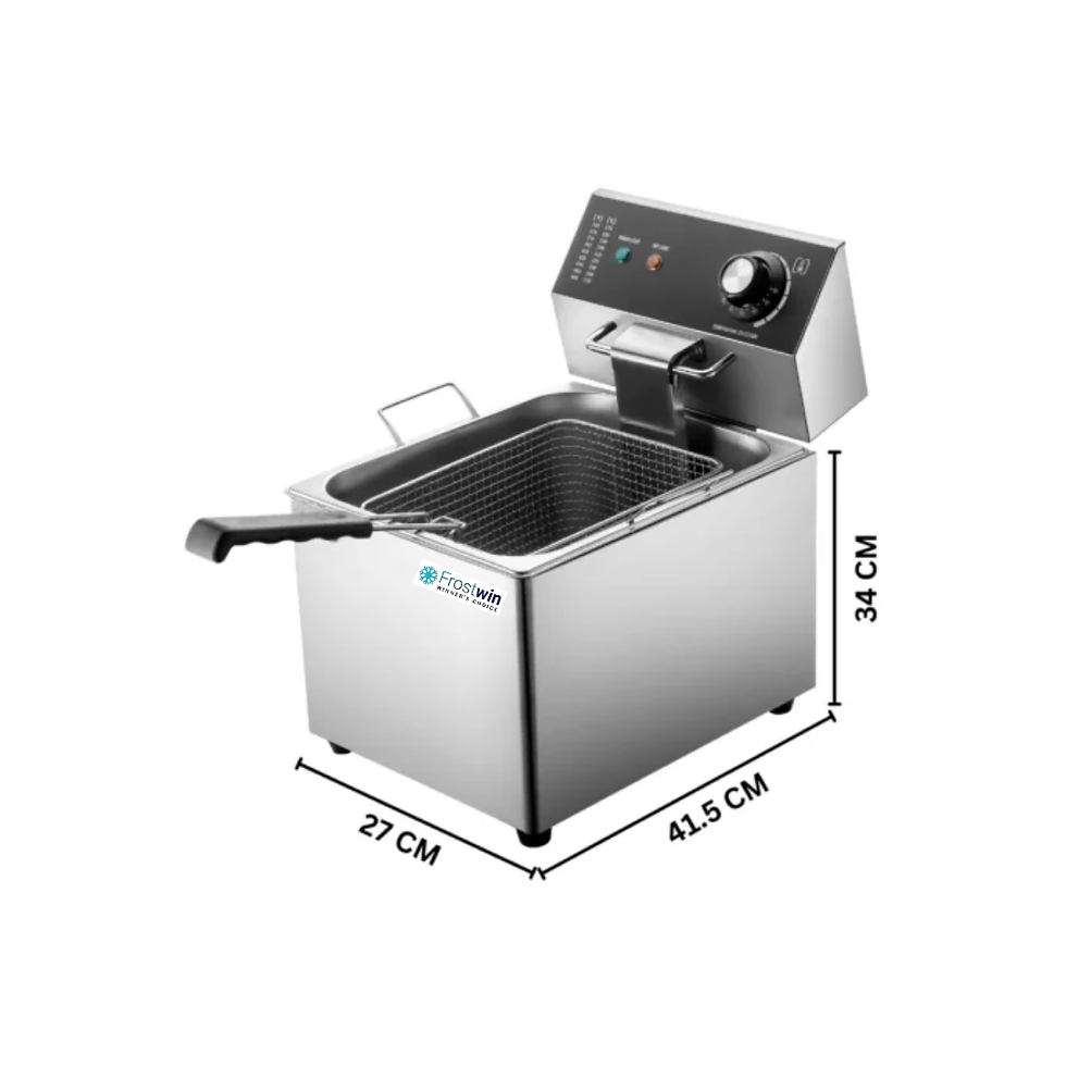 Thumbnail: Blendart Electric 8 Litre Deep Fryer Single-2