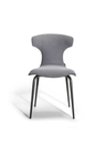 Montera Mas chair presented individually with a softly curved back and balanced seat proportions