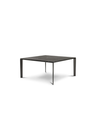 Homey table displayed in a compact configuration highlighting the clean structure and horizontal surface