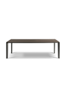 Extended Homey table shown with a longer top, illustrating its suitability for larger dining arrangements
