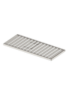 Vespero bedstead by Poltrona Frau showing the slatted base structure highlighting support system and construction detail