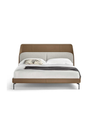 Coupé bed displayed in a clean product setting emphasizing its proportions and structured design