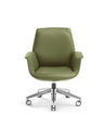 Office chair shown in an alternate finish, emphasising its high-back silhouette and functional design