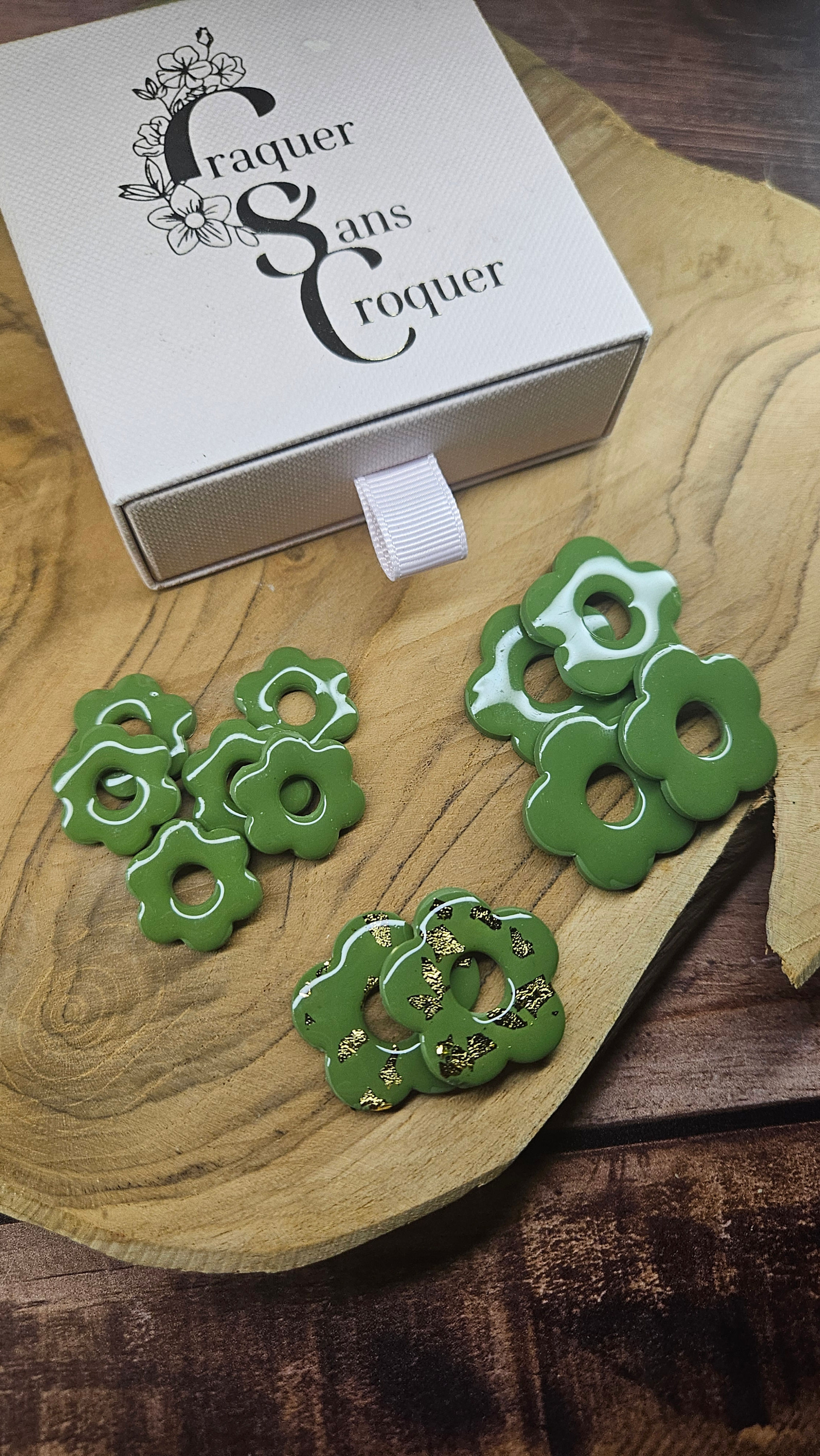 Pampilles verte - modèle 1