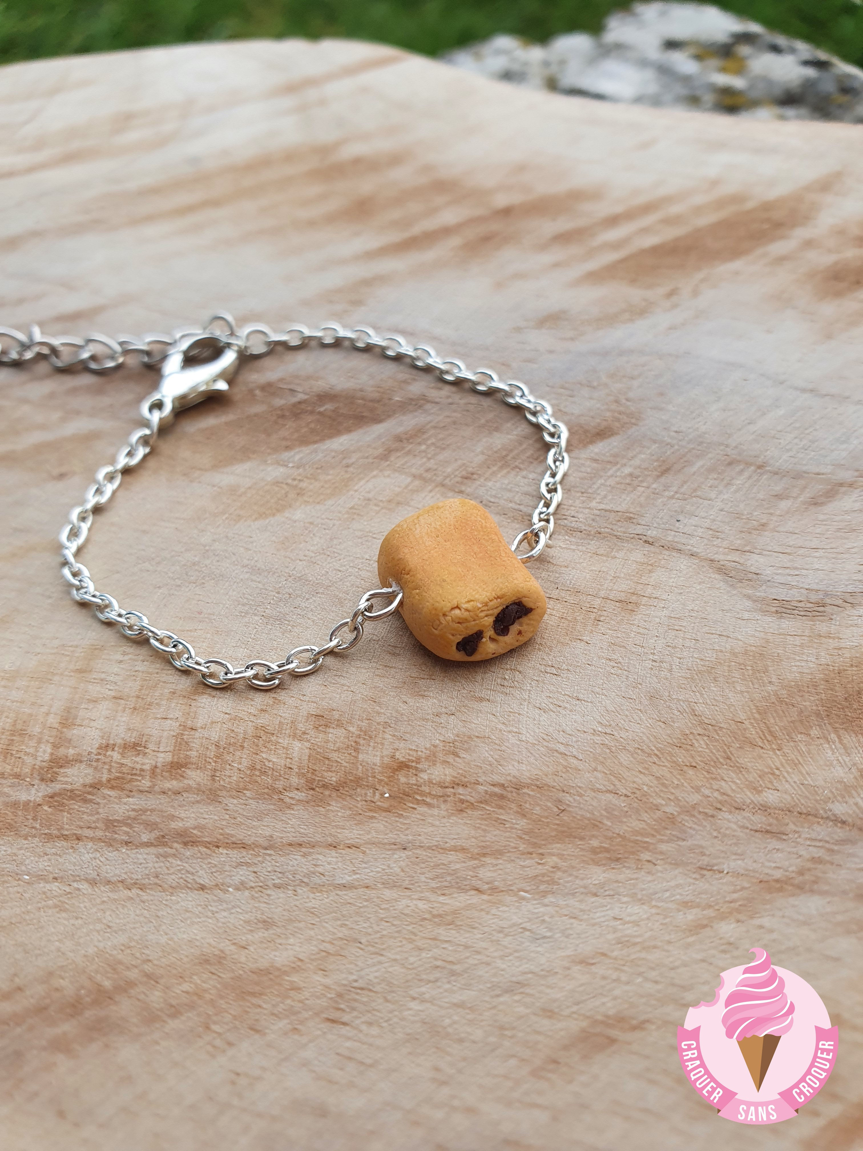 Chocolate bread bracelet