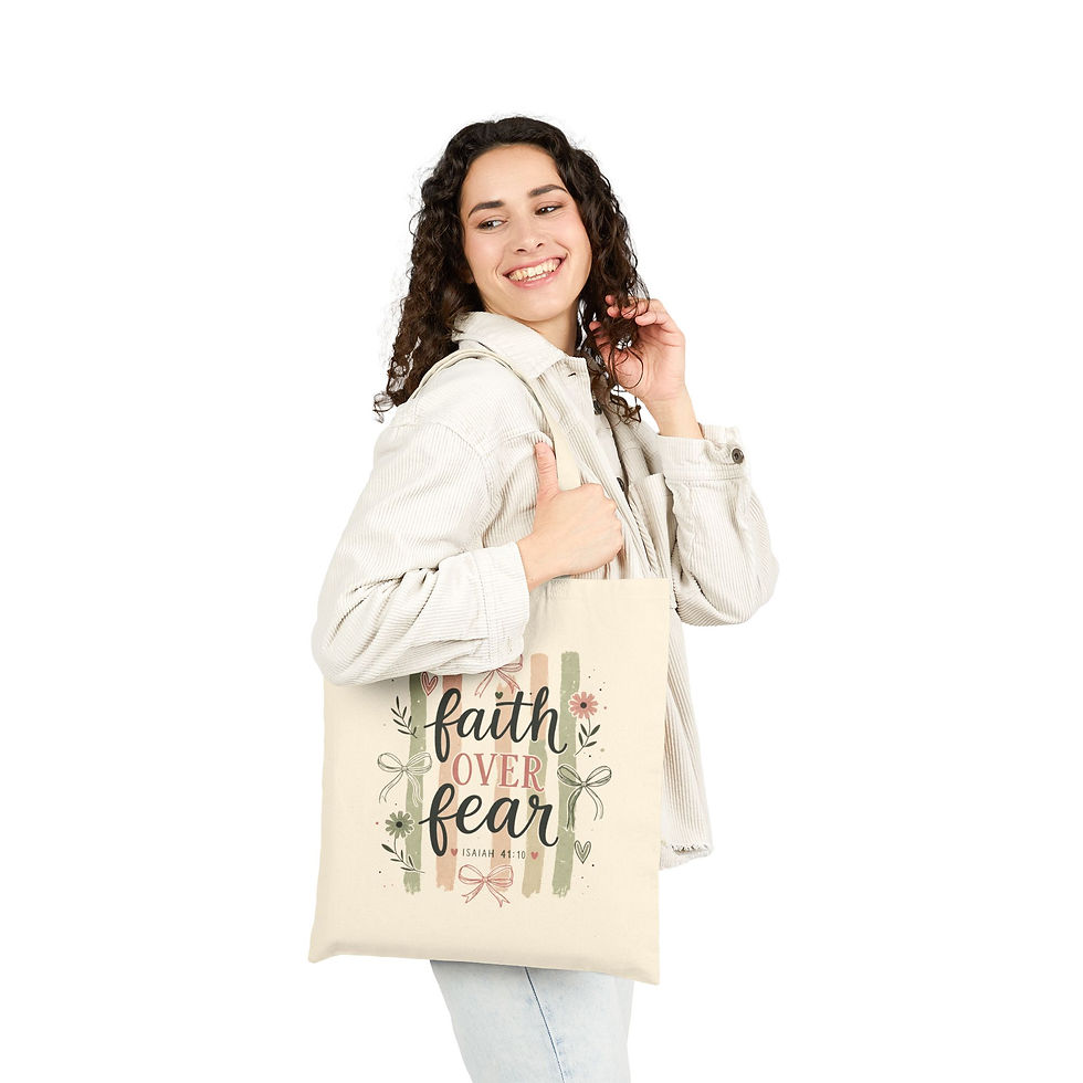 Thumbnail: Cotton Canvas Tote Bag