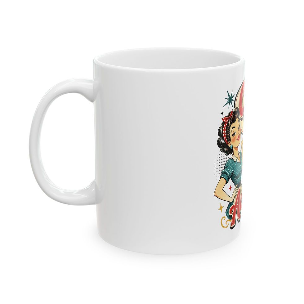Thumbnail: Calm Down We'll Make It Look Like An Accident Mug | Retro Nurse Illustration